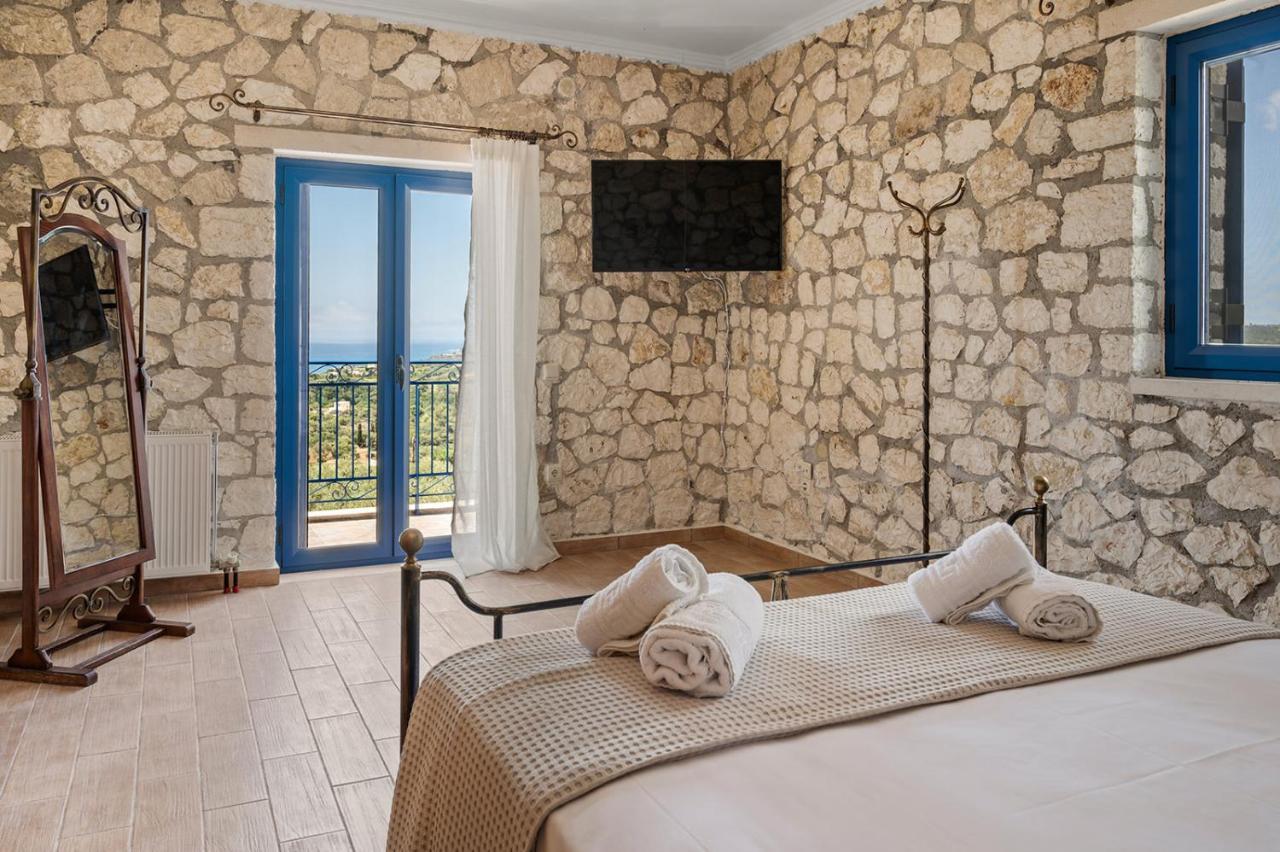 Stone House In Olive Grove - Former Denis Stone Villa Trapezaki  Exterior photo