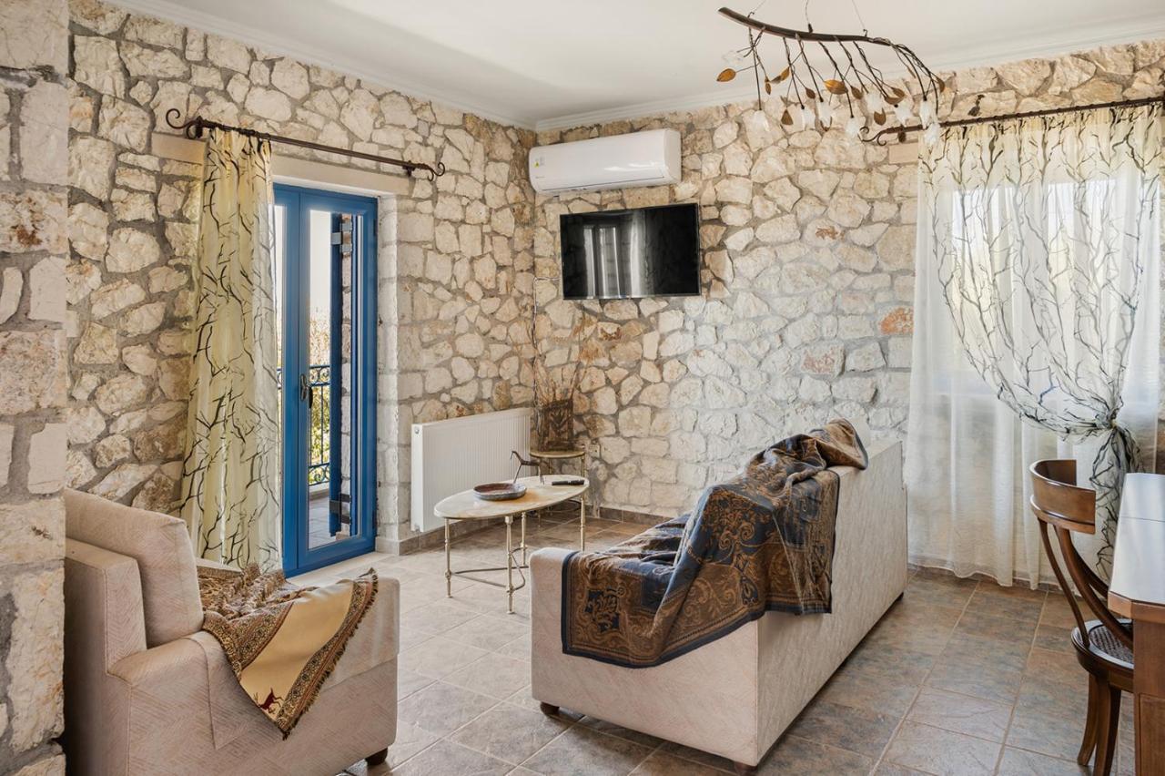 Stone House In Olive Grove - Former Denis Stone Villa Trapezaki  Exterior photo
