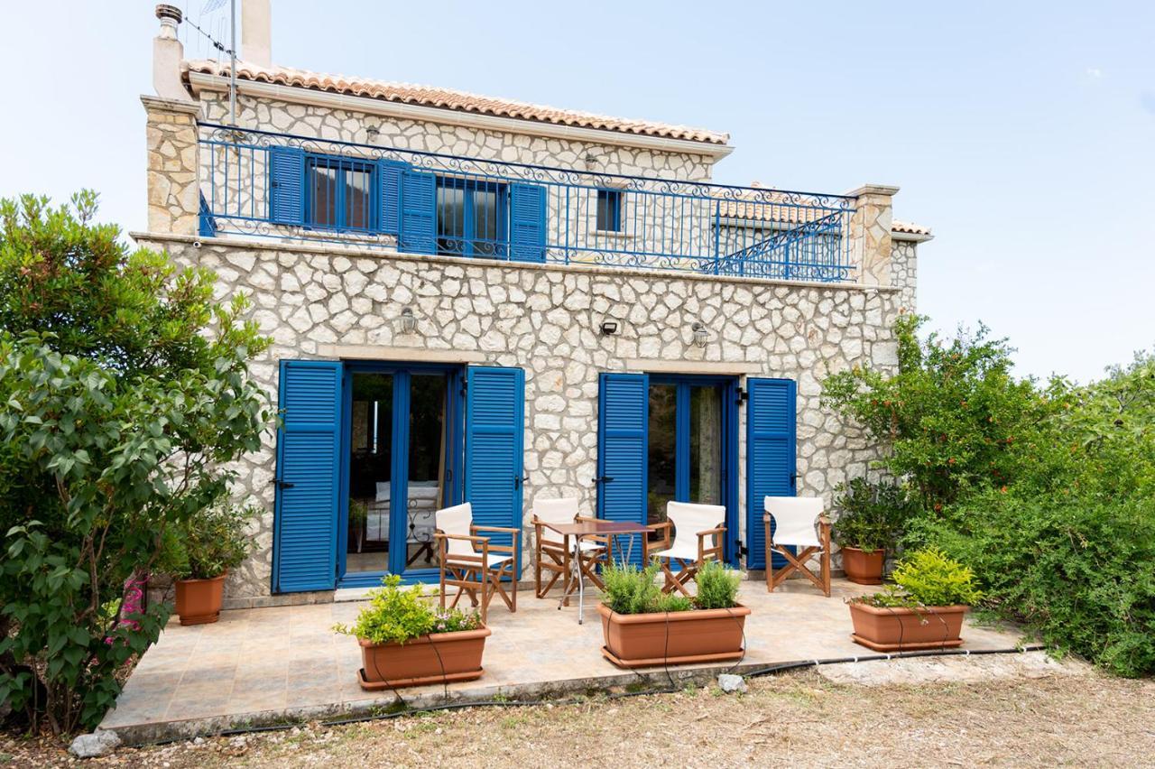 Stone House In Olive Grove - Former Denis Stone Villa Trapezaki  Exterior photo